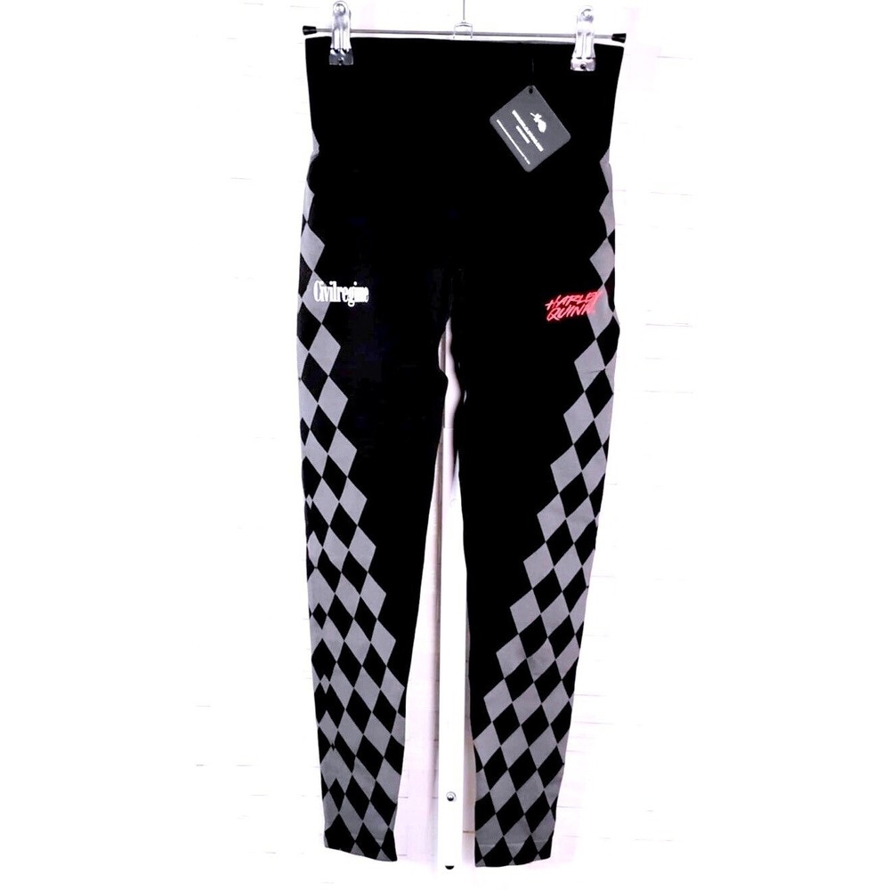 Civil Regime‎ X Batman Collab Harley Quinn Women's Leggings Size Small New